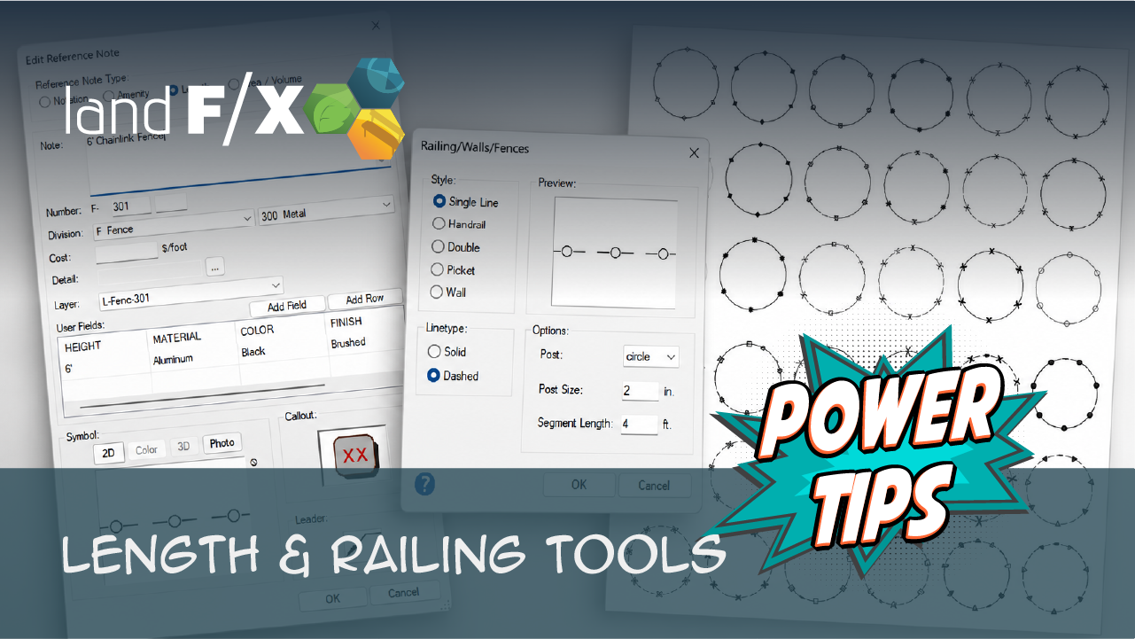 Power Tip: Length and Railing Tools