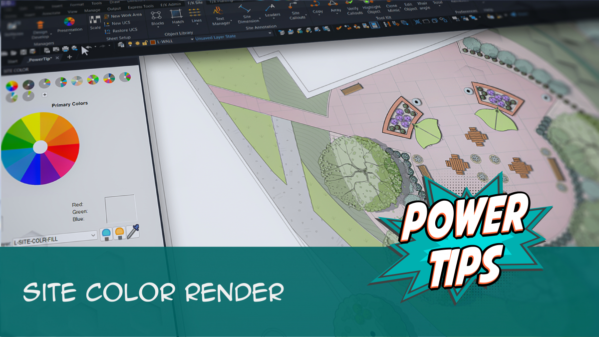 Power Tip: Site Color Render