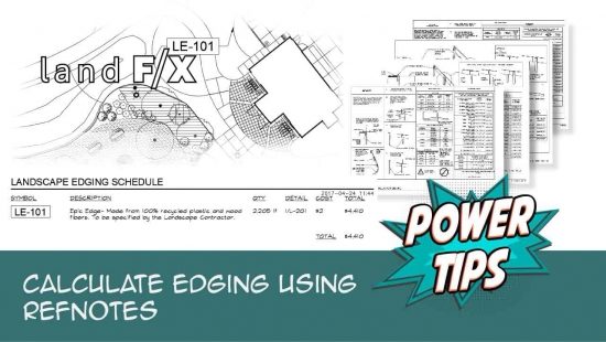 Power Tip: Calculate Edging Using RefNotes