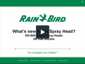 Manufacturer Spotlight: RainBird