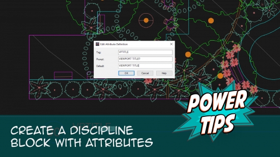 Power Tip: Create a Discipline Block with Attributes