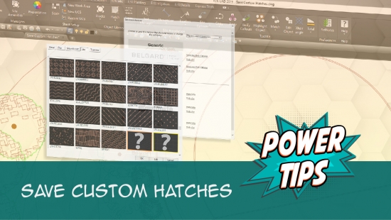 Save Custom Hatches