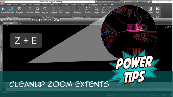 Power Tip: Cleanup Zoom Extents