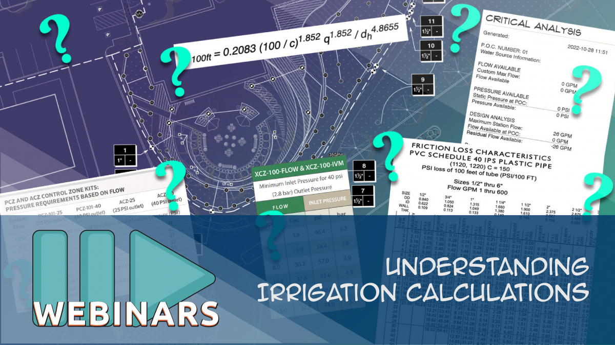 Understanding Irrigation Calculations