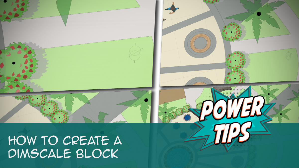 Power Tip: How to Create a Dimscale Block