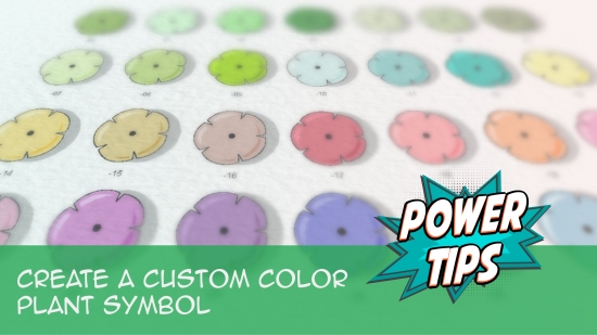 Create a Custom Color Plant Symbol