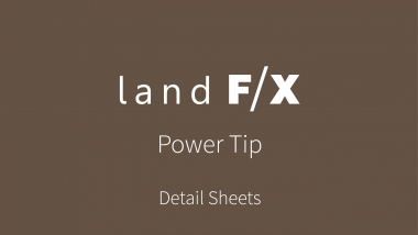 Power Tip: Detail Sheets