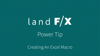 Power Tip: Creating An Excel Macro