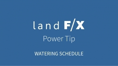 Power Tip: Watering Schedule