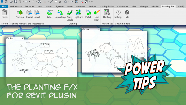 Power Tip: The Planting F/X for Revit Plugin