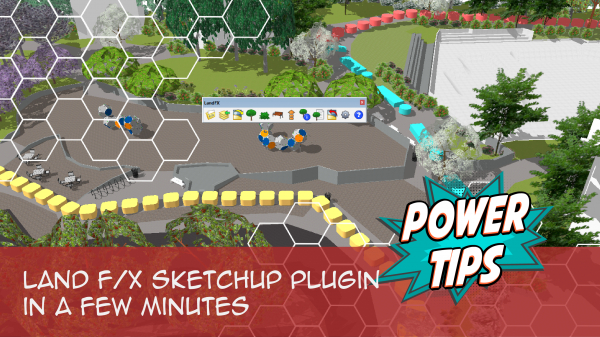 Power Tip: Land F/X SketchUp Plugin in a Few Minutes